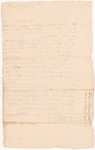 Yates, Abraham Junr., to Abraham G. Lansing