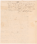 Yates, Abraham, Junr., addressed to Abraham G. Lansing Esq., Post Office, Albany