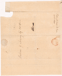 Yates, Abraham, Junr., addressed to Abraham G. Lansing Esq., Post Office, Albany