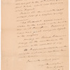 Yates, Christopher P., addressed to the Hon. Abraham Yates Esq., in Congress, New York