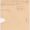 Oothoudt, Henry, addressed to Honorable Abraham Yates Junr. in Congress, New York