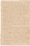 Lansing, Abraham G., addressed to Abraham Yates Junr. Esqr. to the care of William Bedlow Esqr., New York