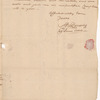 Lansing, Abraham G., addressed to Abraham Yates Junr. Esqr. to the care of William Bedlow Esqr., New York