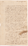 Yates, Abraham, Junr., addressed to Abraham G. Lansing, Post Master, Albany