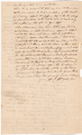 Yates, Abraham, Junr., addressed to Abraham G. Lansing, Post Master, Albany