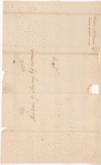 Yates, Abraham, Junr., addressed to Abraham G. Lansing, Post Master, Albany
