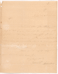 Burr, Aaron, addressed to Abraham Yates Junr. Esqr., Albany