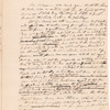 Yates, Abraham, Junr., draft of letter to Aaron Burr