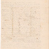 Yates, Abraham, Junr., draft of letter to Aaron Burr