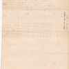 Yates, Abraham, Junr., draft of letter to Aaron Burr