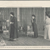 Edward Mackay (as Johan), Merle Maddern (as Dina), Mrs. Fiske (as Lona) and Alice John (as Martha) in the stage production The Pillars of Society at the Lyceum Theatre