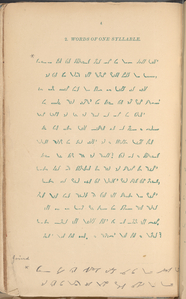 Normo-graphy: (normal, or natural writing.)