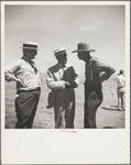 Dr. Cooke and Dr. Gray with farmer of Boise City, Oklahoma. President's report