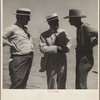 Dr. Cooke and Dr. Gray with farmer of Boise City, Oklahoma. President's report