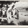 Dr. Tugwell visiting rehabilitation client. Baca County, Colorado