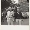 Morris Cooke and H.H. Bennett, members of the drought committee. Colorado