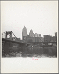 Pittsburgh waterfront. Monongahela and Allegheny Rivers, Pennsylvania