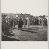Egg and spoon race at the first Westmoreland Fair, Pennsylvania