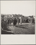 Egg and spoon race at the first Westmoreland Fair, Pennsylvania