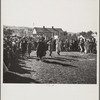 Egg and spoon race at the first Westmoreland Fair, Pennsylvania