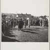 Egg and spoon race at the first Westmoreland Fair, Pennsylvania