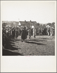 Egg and spoon race at the first Westmoreland Fair, Pennsylvania