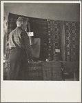 Part of the weaving exhibit prepared by the Westmoreland Homesteaders for their first fair. Pennsylvania