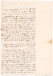 Yates, Abraham, Junr., draft of the New York State Constitution