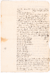 Yates, Abraham, Junr., draft of the New York State Constitution