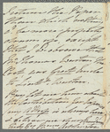 Henry Unwin Addington to Jane Porter, autograph letter signed