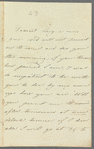 A. Andrault to Jane Porter, autograph letter signed