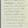 [A-----y?] to Jane Porter, autograph letter signed