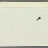 Unidentified writer, note