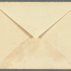 George Hamilton Gordon, Lord Aberdeen to Miss Porter, envelope (empty)