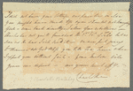 Charlotte [Badeley?] to unidentified recipient, autograph letter signed (incomplete?)