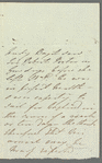 Mary Charlotte Anne Bagot to Jane Porter, autograph letter third person