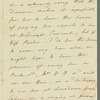 Henrietta Maria Bowdler to Jane Porter, autograph letter third person