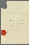 Henrietta Maria Bowdler to Jane Porter, autograph letter third person