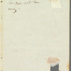 Elizabeth Benger to Miss Porter, autograph letter third person