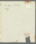 Elizabeth Benger to Miss Porter, autograph letter third person