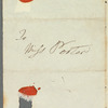 Elizabeth Benger to Miss Porter, autograph letter third person