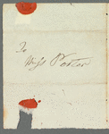 Elizabeth Benger to Miss Porter, autograph letter third person