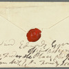 John Brodribb Bergne to Robert Ker Porter, envelope (empty)