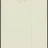 Robert Stewart, Lord Castlereagh to Robert Ker Porter, autograph letter third person