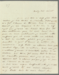 [Louise-Cordélia-Eucharis Greffulhe, Comtesse de Castellane?] to [Jane Porter?], autograph letter signed