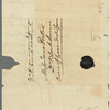 Mary Campbell to Jane Porter, autograph letter signed