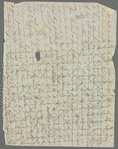 Charlotte Eales to Jane Porter, autograph letter signed