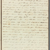 Sophie Dawes, Baronne de Feuchères to Jane Porter, autograph letter signed
