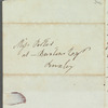 Lady Sophia Fitzgerald to Jane Porter, autograph letter signed
