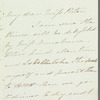 Caroline Mary Gardiner, Lady Gardiner to Jane Porter, autograph letter signed